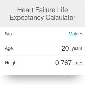 systolic heart failure life expectancy.